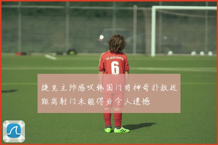 捷克主帅感叹韩国门将神奇扑救近距离射门未能得分令人遗憾
